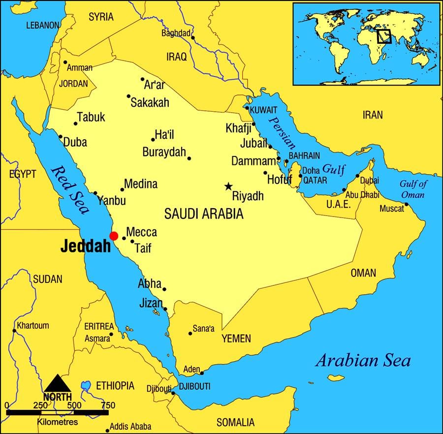 riyadh ả rập bản đồ