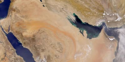 Bản đồ của ả Rập Saudi vệ tinh