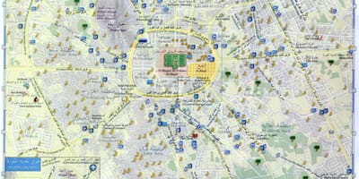 Bản đồ của ha ' il ả Rập Saudi